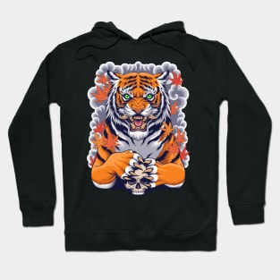 Tiger skull Hoodie